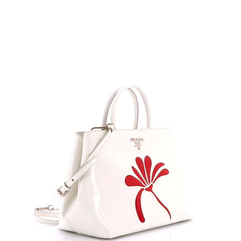 Prada Flowers Convertible Open Tote #261914P75B - Picture 2 of 8